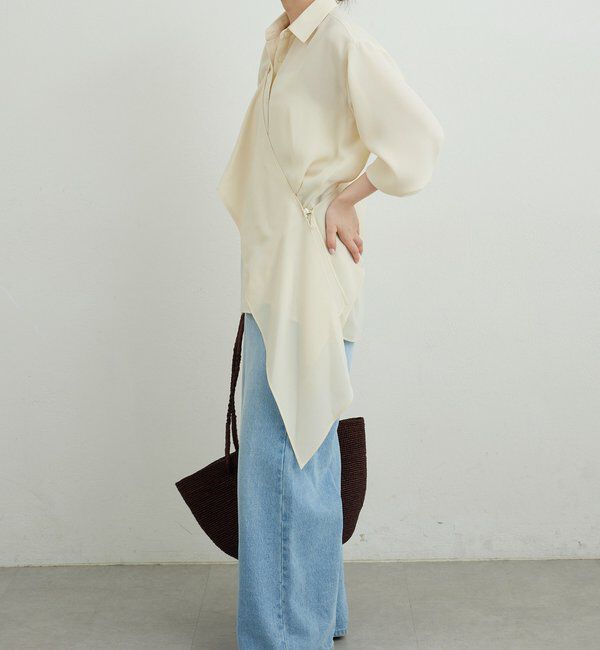  「ワンショルレイヤードシャツ」|シャツ・ブラウス|