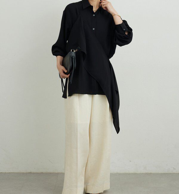  「ワンショルレイヤードシャツ」|シャツ・ブラウス|