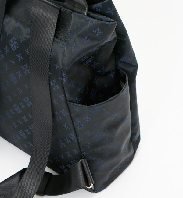  「ナイロンジャガード2ハンドルリュックサック」|リュック|