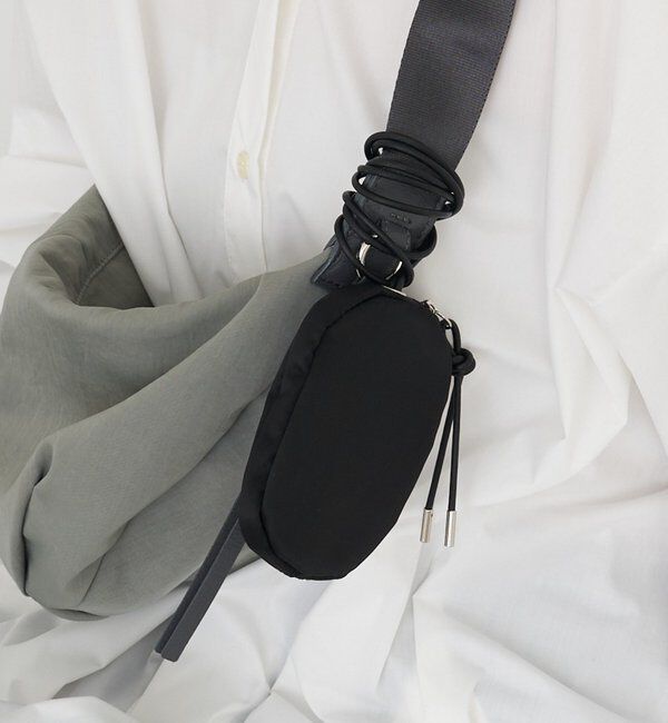 「クラウズナイロンネックポーチ」|その他|ブラック