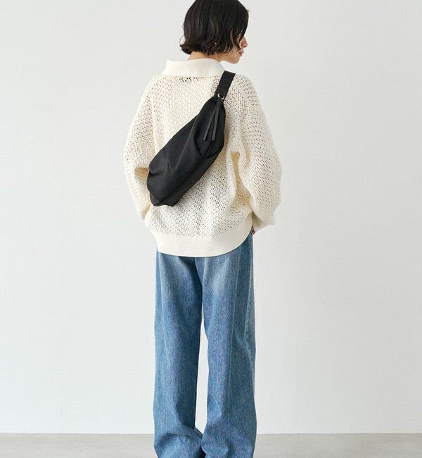  「ナイロンバナナボディバッグ」|ショルダー・メッセンジャー|