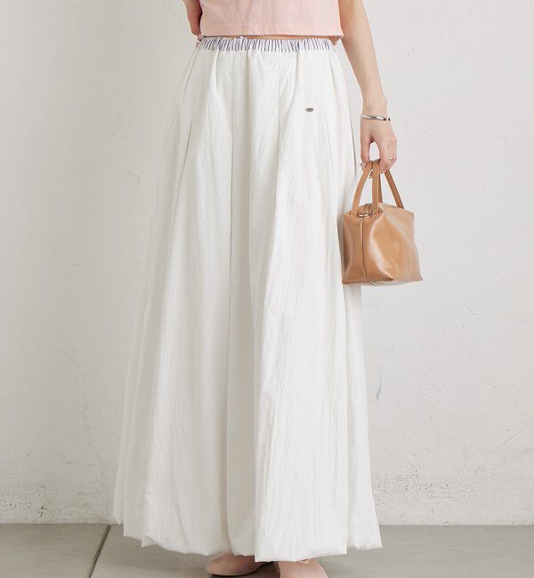  「ストライプバルーンスカート」|スカート|