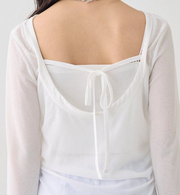  「バックシャンロングTシャツ」|Tシャツ・カットソー|