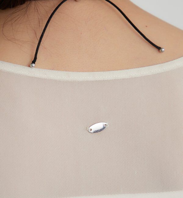  「チュールシアーTシャツ」|Tシャツ・カットソー|