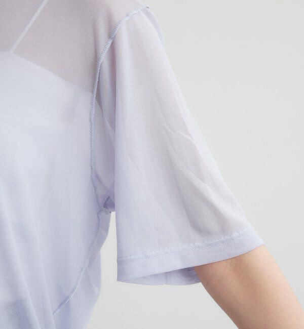  「チュールシアーTシャツ」|Tシャツ・カットソー|
