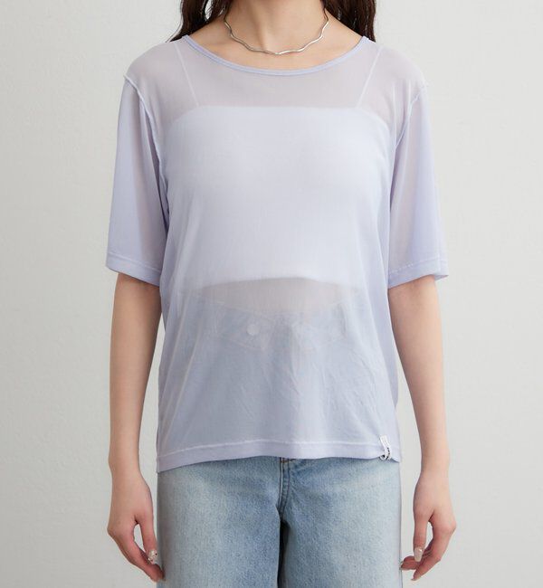  「チュールシアーTシャツ」|Tシャツ・カットソー|