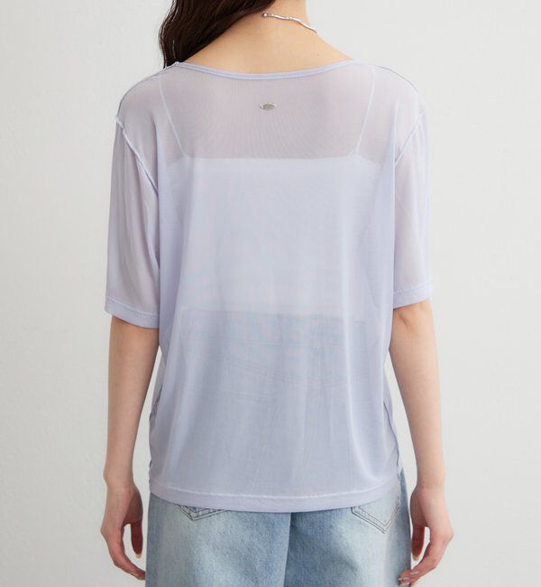  「チュールシアーTシャツ」|Tシャツ・カットソー|