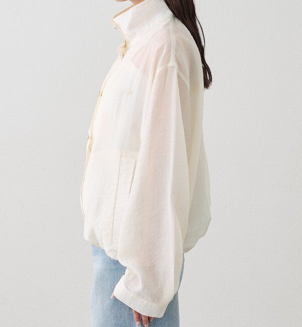  「シアートレンチブルゾン」|ブルゾン・スタジャン|