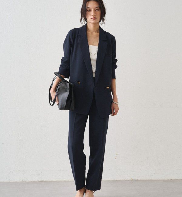  「ダブルクロステーパードパンツ」|チノ|