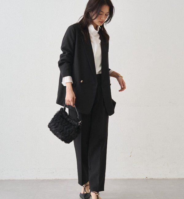  「ダブルクロステーパードパンツ」|チノ|