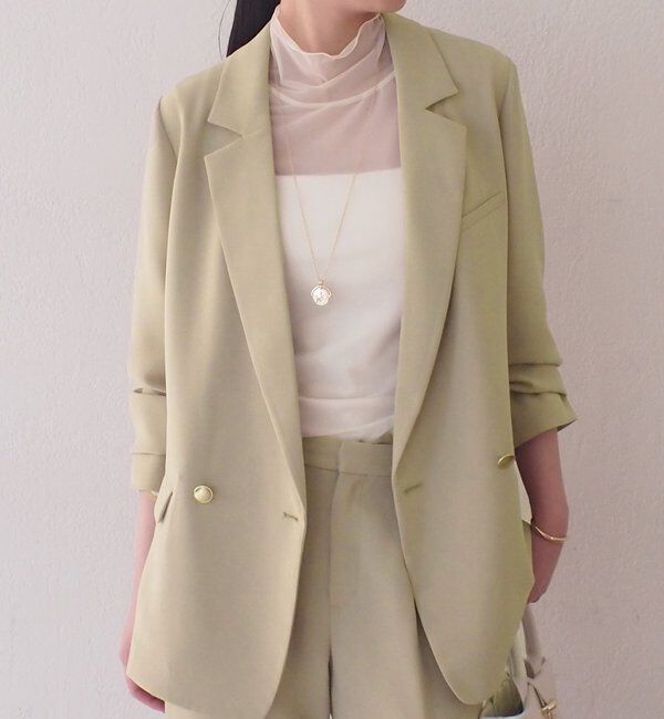  「ダブルクロスジャケット」|ベスト・ジレ|