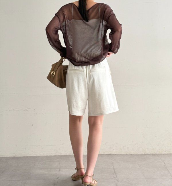  「サテンショートパンツ」|チノ|