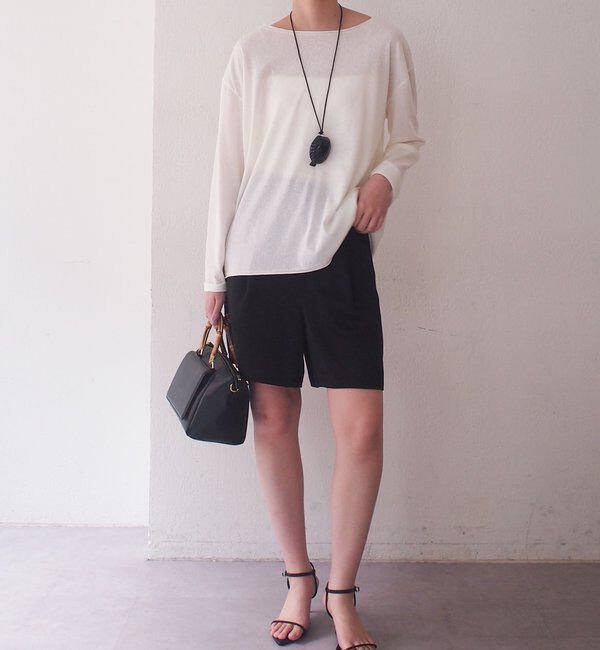  「サテンショートパンツ」|チノ|