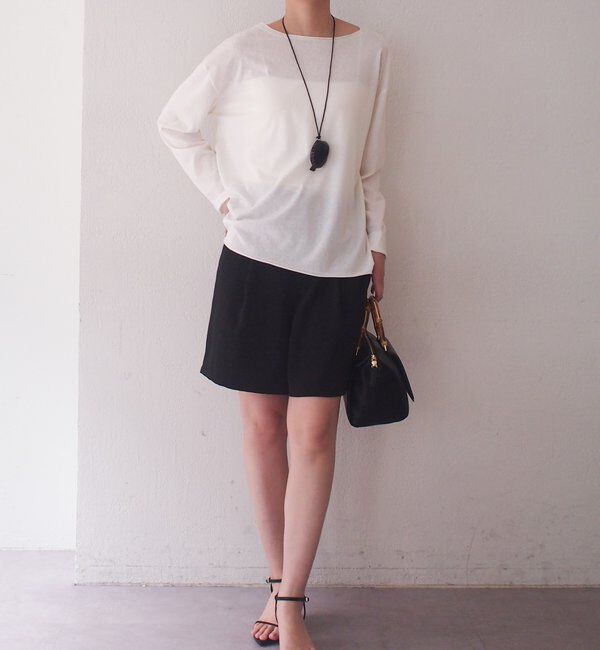  「サテンショートパンツ」|チノ|