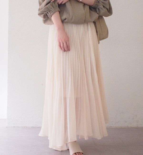  「シアープリーツスカート」|スカート|