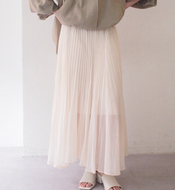  「シアープリーツスカート」|スカート|