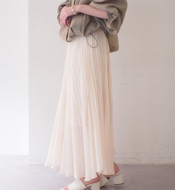  「シアープリーツスカート」|スカート|