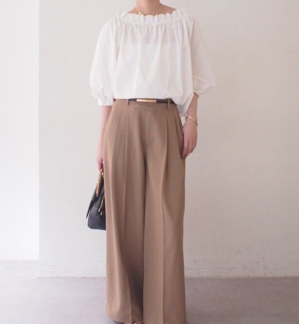  「オフショルブラウス」|シャツ・ブラウス|