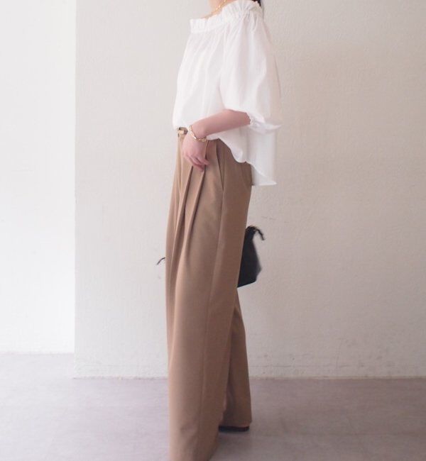  「オフショルブラウス」|シャツ・ブラウス|