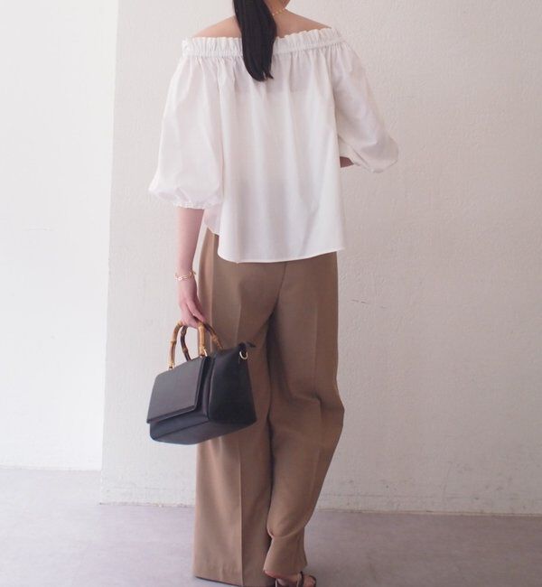  「オフショルブラウス」|シャツ・ブラウス|