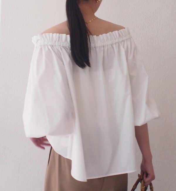  「オフショルブラウス」|シャツ・ブラウス|