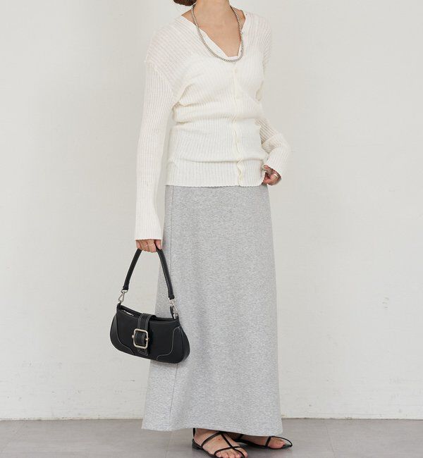  「2WAYリブカーディガン」|カーディガン|