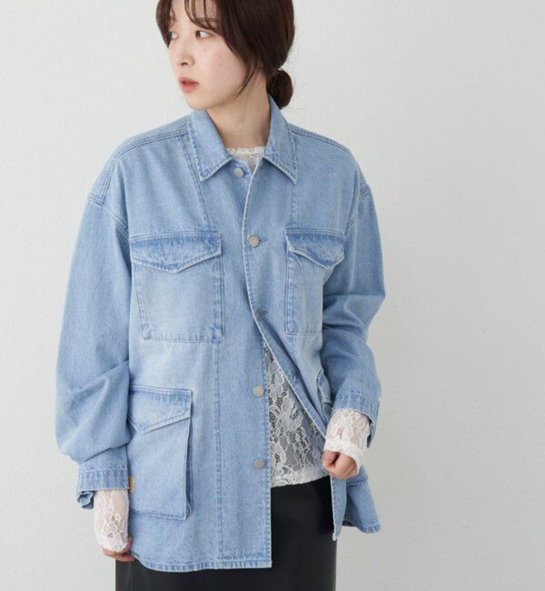  「【ainode】カバーオール」|その他|ブルー