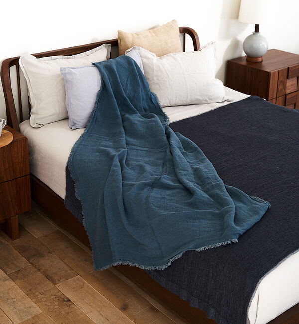 collex「【Lino e Lina/リーノ・エ・リーナ】ベア ブランケット」|ブランケット|インディゴ