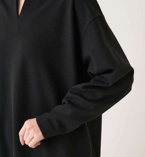 collex「ウール混 バックフォルム前スリットワンピース」|ワンピース|