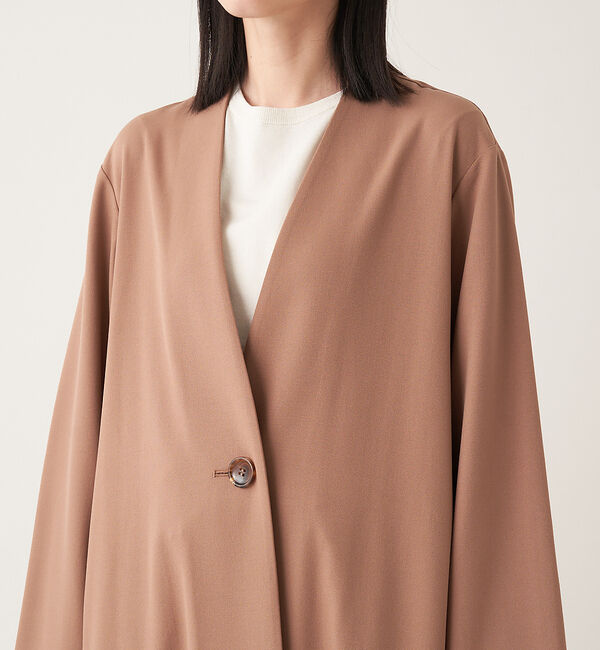 collex「【セットアップ対応】ノーカラーコート」|ノーカラーコート|