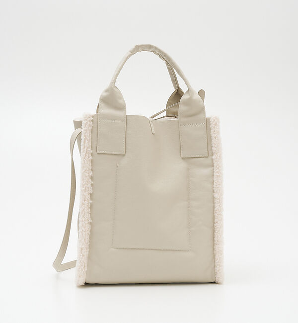 collex「リバーシブルボアトート2WAYバッグ」|トートバッグ|