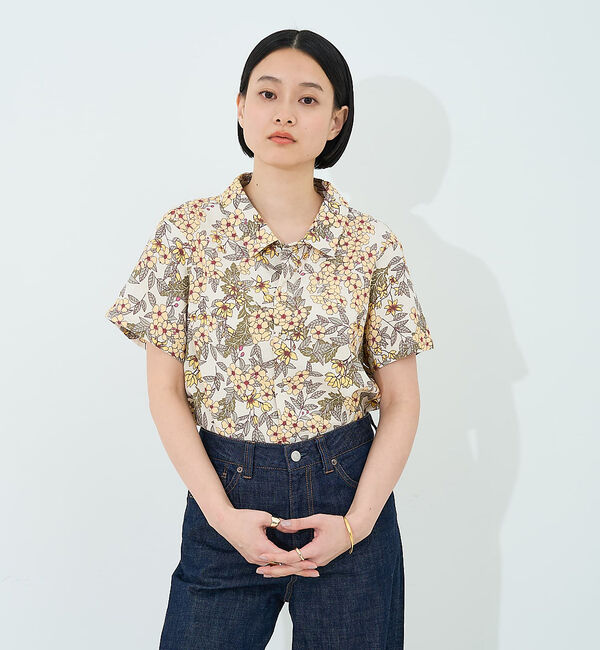 collex「ボタニカルプリントシャツ」|シャツ・ブラウス|