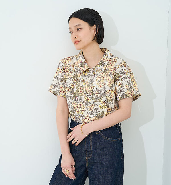 collex「ボタニカルプリントシャツ」|シャツ・ブラウス|
