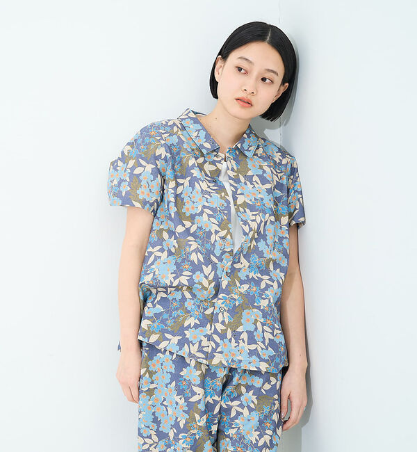collex「ボタニカルプリントシャツ」|シャツ・ブラウス|
