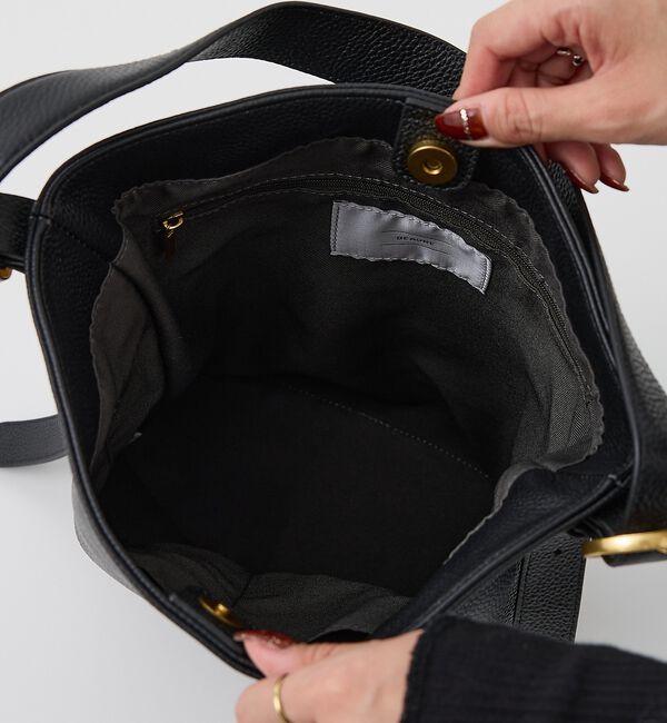 collex「【WEB限定】【Beau're/ヴュレ】Design Buckle Bucket」|ショルダー・メッセンジャー|