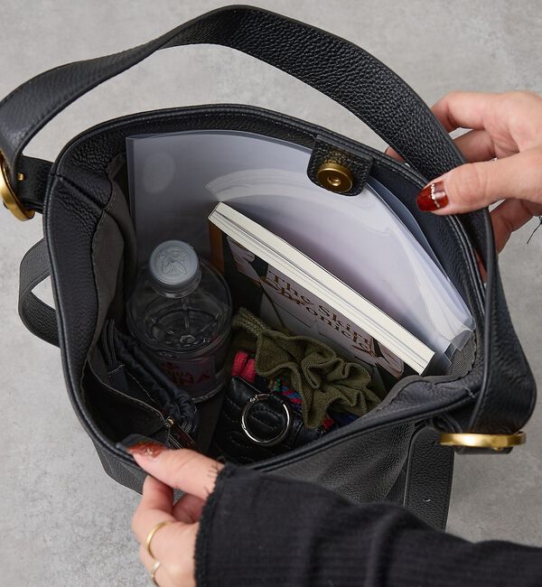 collex「【WEB限定】【Beau're/ヴュレ】Design Buckle Bucket」|ショルダー・メッセンジャー|