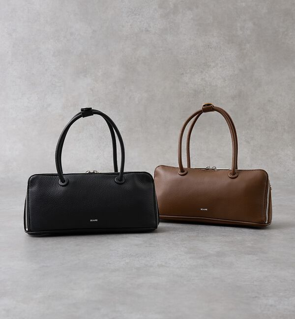 collex「【WEB限定】【Beau're/ヴュレ】横長ブガッティ型2WAY ショルダーバッ」|ショルダー・メッセンジャー|