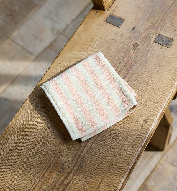 collex「【BONGUSTA/ボングスタ】 ハンドタオル NARAM WASH CLOTH」|ハンカチ|ピンクベージュ