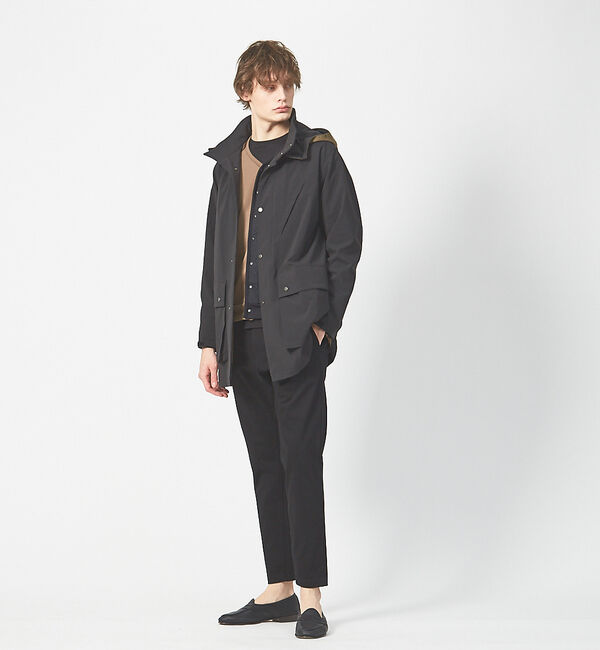 ABAHOUSE「【フード取外可】タスラン ストレッチ コート / スプリングコート」|アウトドア|