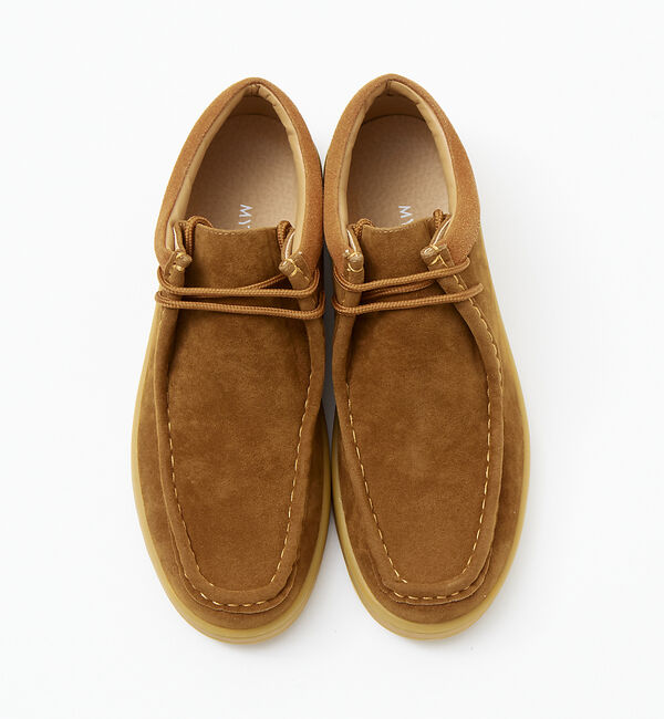 ABAHOUSE「WEB限定　レースアップ モカシン スニーカーブーツ」|モカシン|