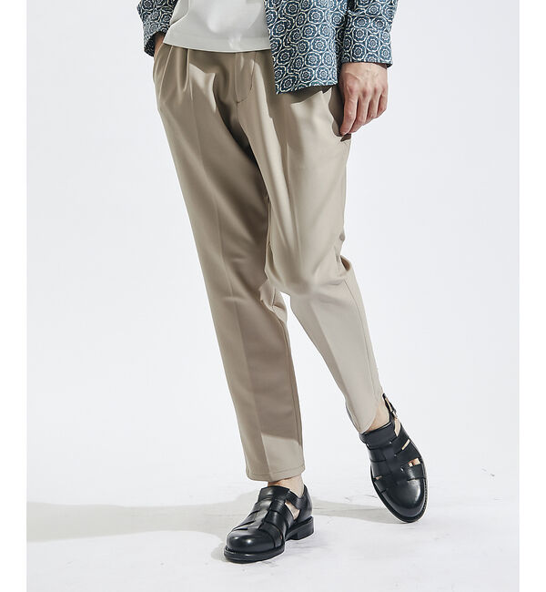 ABAHOUSE「【360&deg;ストレッチ】デジタル テーパード パンツ/イージー スラックス」|その他|ベージュ系その他2