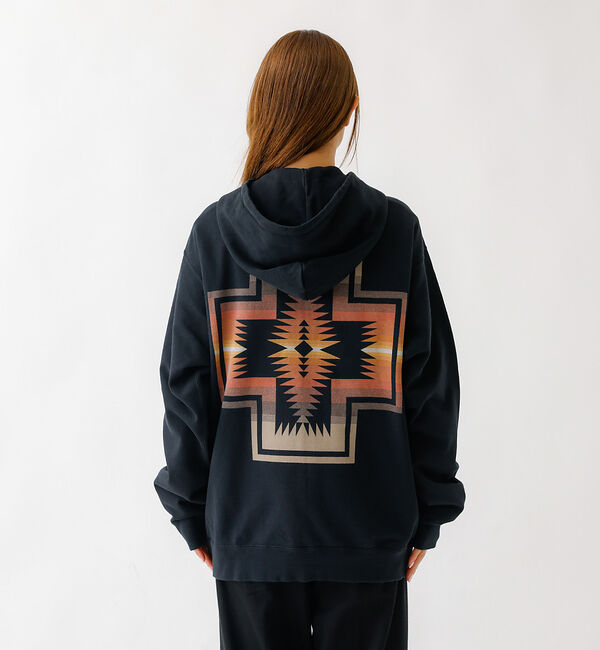 ABAHOUSE「【PENDLETON/ペンドルトン】Back Print Zip Up Hood」|パーカー|