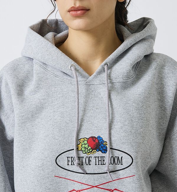 ABAHOUSE「【FRUIT OF THE LOOM】FTL&times;EVA ロゴプリントフーディー /」|パーカー|