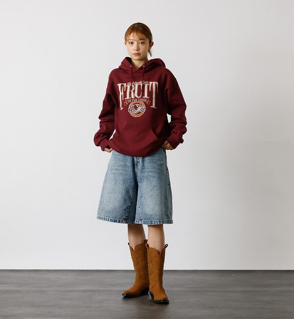 ABAHOUSE「【FRUIT OF THE LOOM】PRINT HOOD8/プリントフーディー」|パーカー|