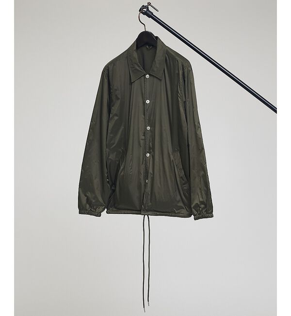 ABAHOUSE「【TAION / タイオン】 NON DOWN BASIC REVERSIBLE」|ブルゾン・スタジャン|カーキ