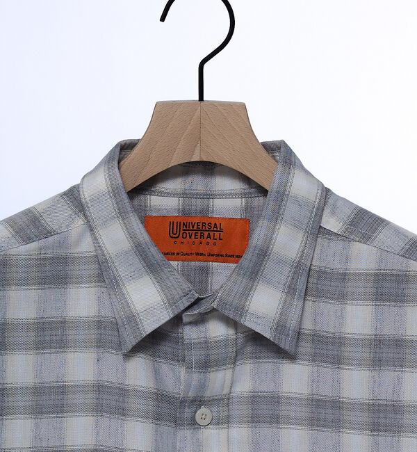 ABAHOUSE「【UNIVERSAL OVERALL / ユニバーサルオーバーオール】オンブレチ」|シャツ・ブラウス|