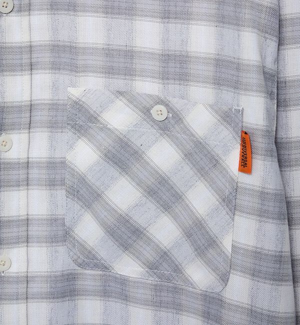 ABAHOUSE「【UNIVERSAL OVERALL / ユニバーサルオーバーオール】オンブレチ」|シャツ・ブラウス|