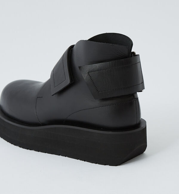 alfredoBANNISTER「ビッグストラップ ショート ブーツ」|ショートブーツ|