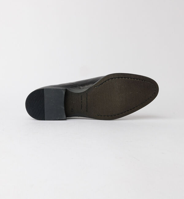 alfredoBANNISTER「【26S/S】Vカット レザー スリッポン シューズ【予約】」|スニーカー|