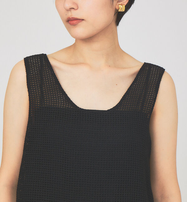 Rouge vif「メッシュノースリーブ(キャミ付き)」|キャミソール|